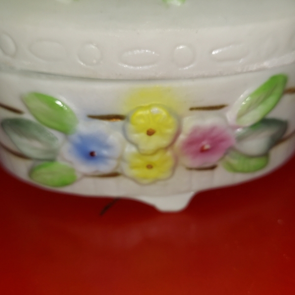 Vintage 2 Turtle Dove Trinket Box - Picture 3 of 14